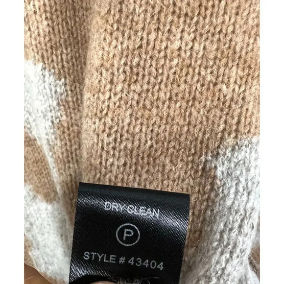 360 CASHMERE Leannah Printed Wool Blend Sweater - Picture 7 of 8